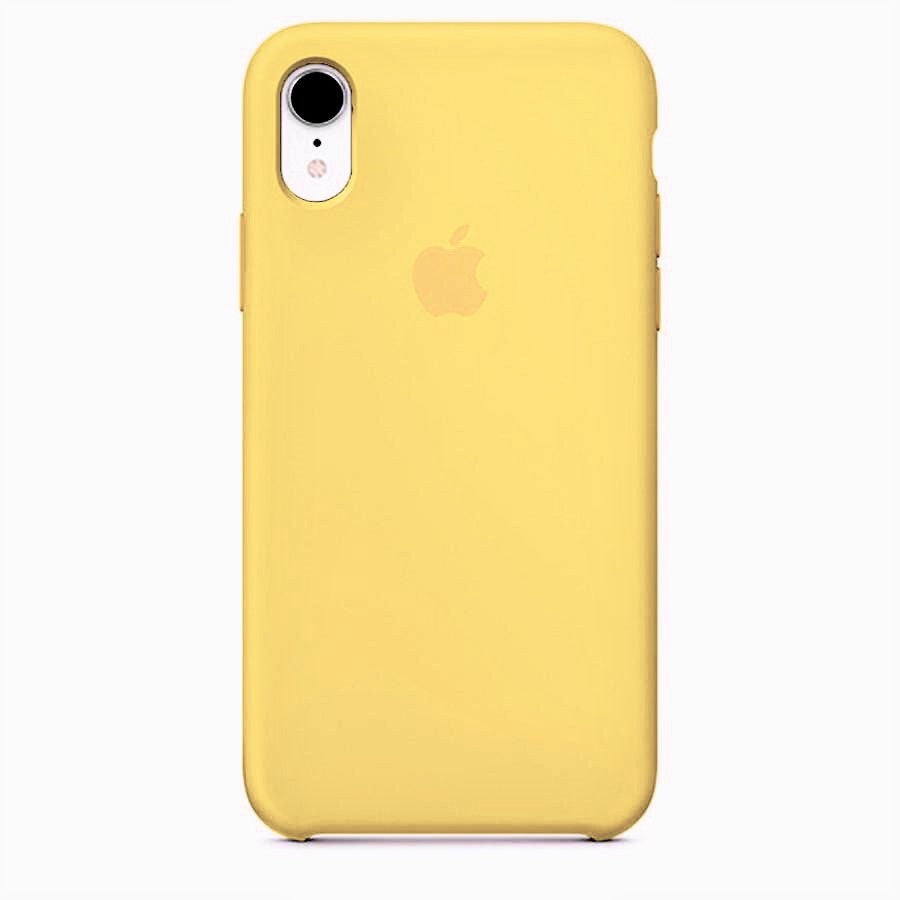 Iphone Xr Silicone Case Yellow Meraki Vine