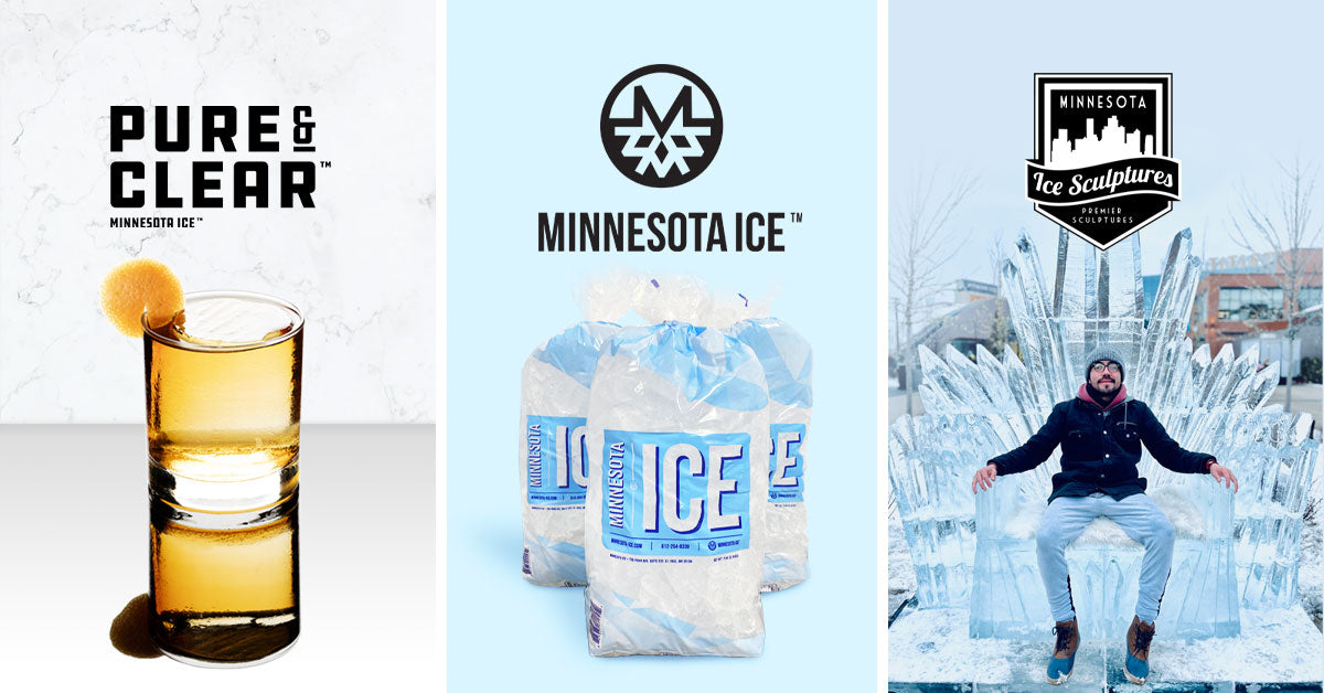 Minnesota Pure Clear Ice - Pure & Clear Minnesota Ice