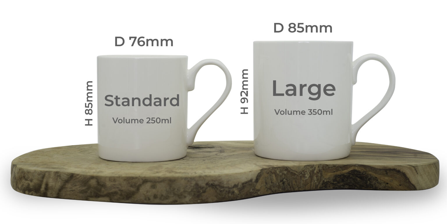 Size Information – Stubbs Mugs