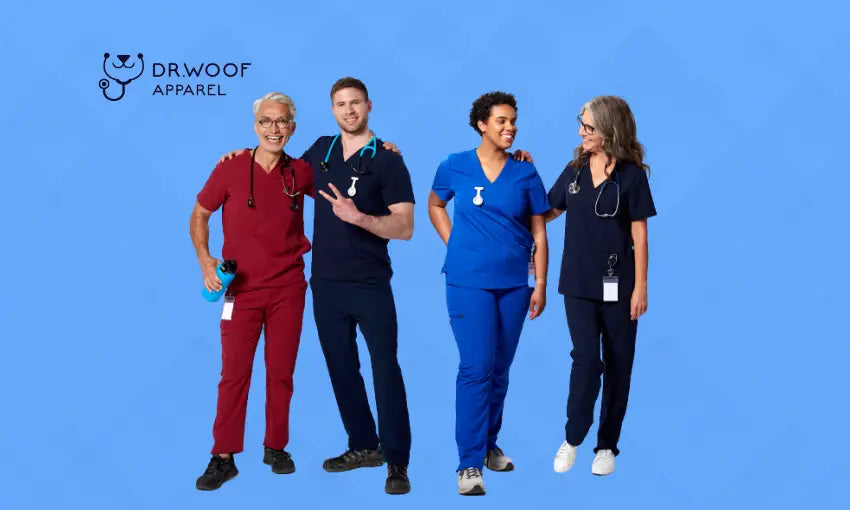 Fashion Meets Functionality: Dr. Woof Apparel Scrubs