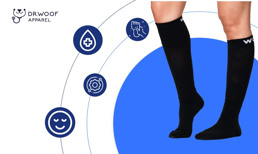 Uses of Compression Socks for Medical Professionals