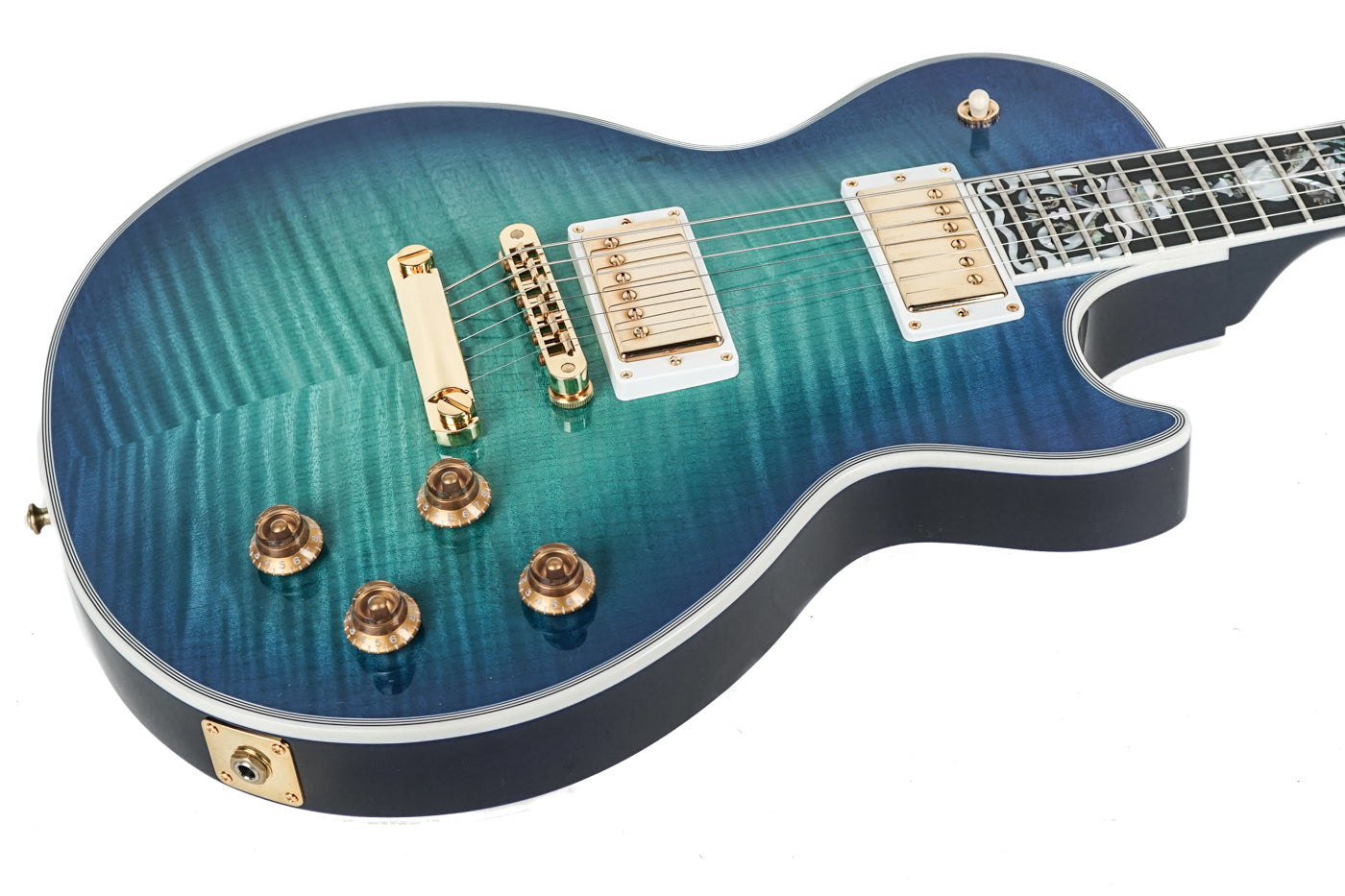 gibson les paul blue burst