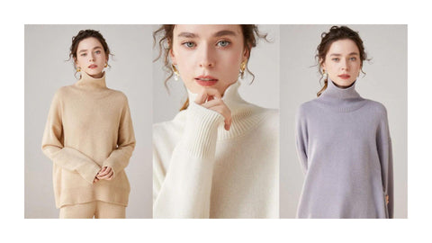 Turtleneck Cashmere Sweater - Shop Now