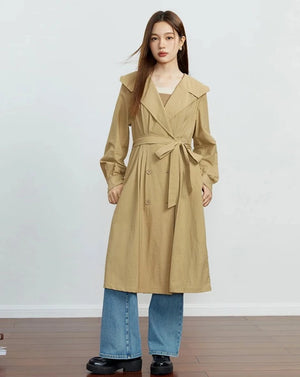 Long Trench Coat - BEYOND FASHION 
