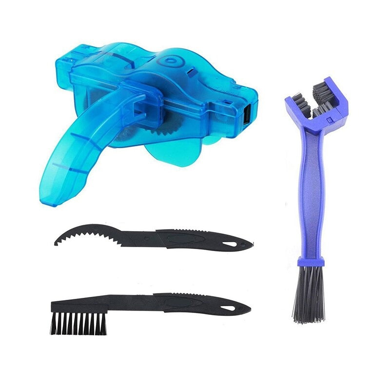 Bike Chain Cleaner Clean Machine Brushes Cycling Cleaning Kit