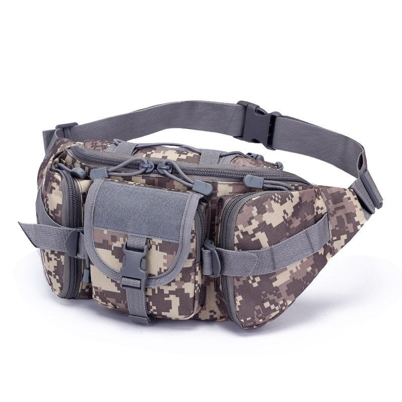 Sports Large-Capacity Waterproof Tactical Waist Bag Utility Pouch riding pockets