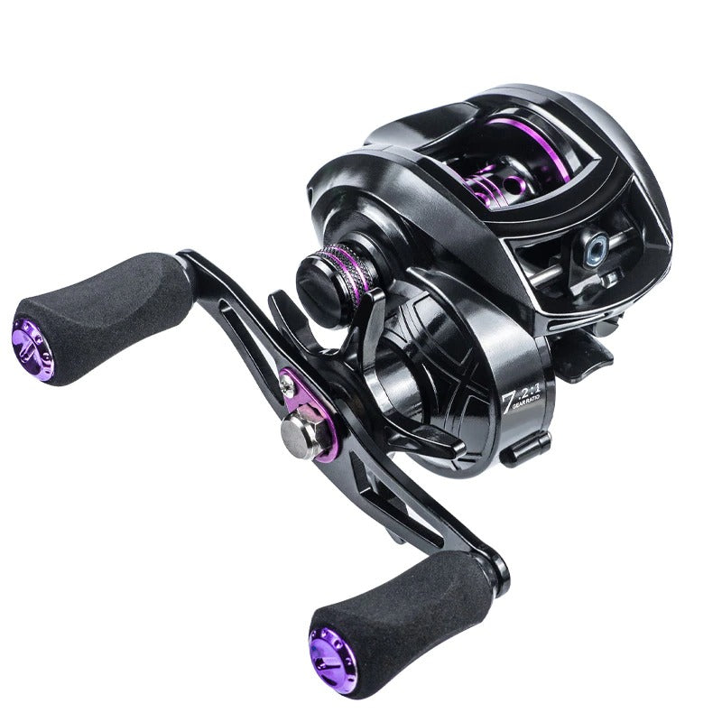 Baitcasting Reel 7.2:1 High Speed 8KG Max Drag Fishing Reel