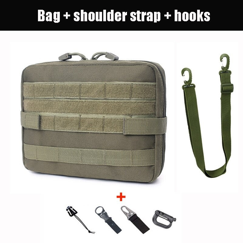 Tactical Pouch Army EDC Bag Camping Men Military Utility Backpack