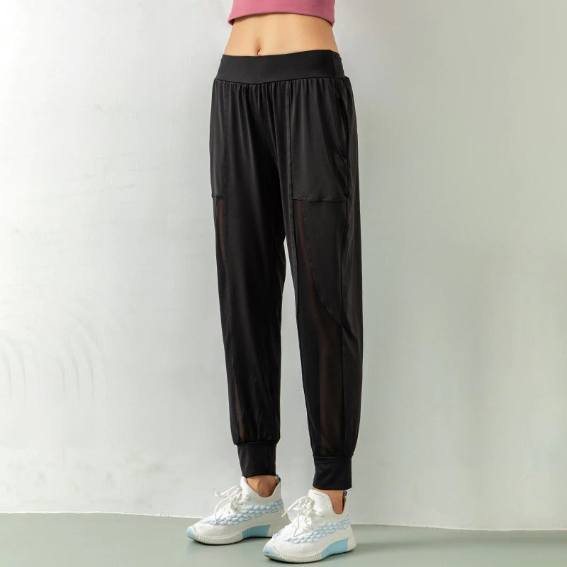 Running Gym Yoga Pants Women Sport High Waist Pants Fitness Cloth