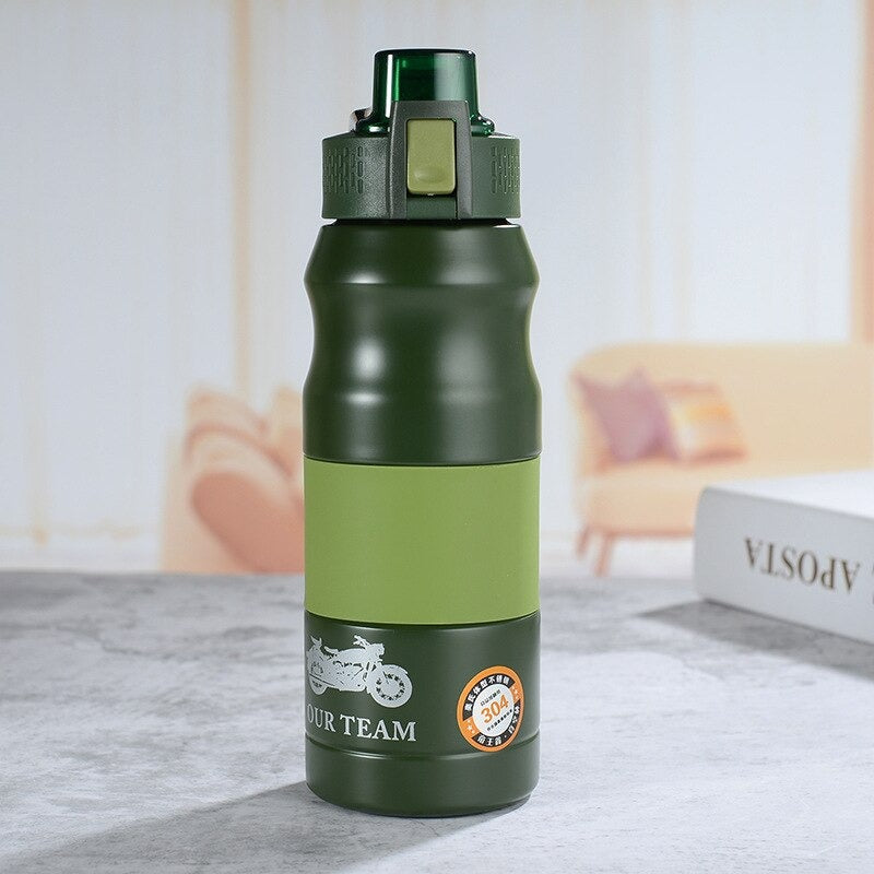 Double Stainless Steel Sport Vacuum Flask Portable Outdoor Climbing Thermal Bottle