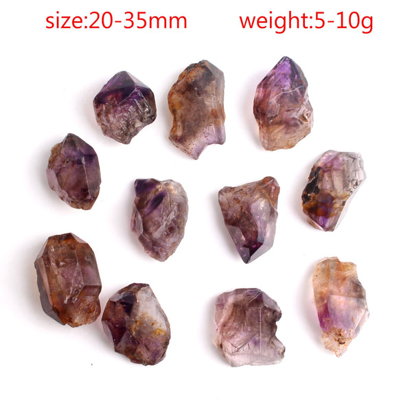 Raw Natural Purple Super Seven Quartz Skeletal Mini Stone Amethyst Crystal