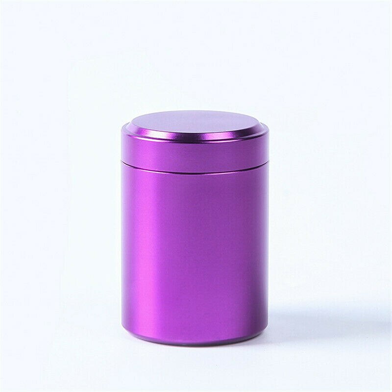 Stash Jar Airtight Smell Proof Aluminum Herb Container Bottle Multipurpose Storage Containers