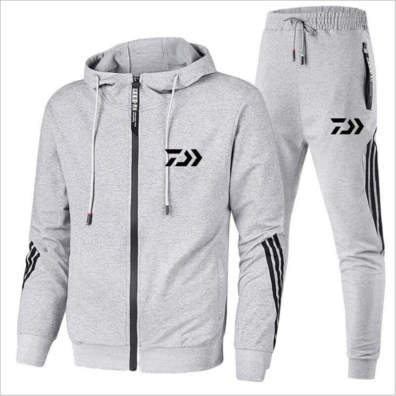 New DAIWA Fishing Jacket And Pants Top Quality Men Outdoor Sport Cotton Breathable Spring Autumn Fishing Clothing Set DAWA Shirt