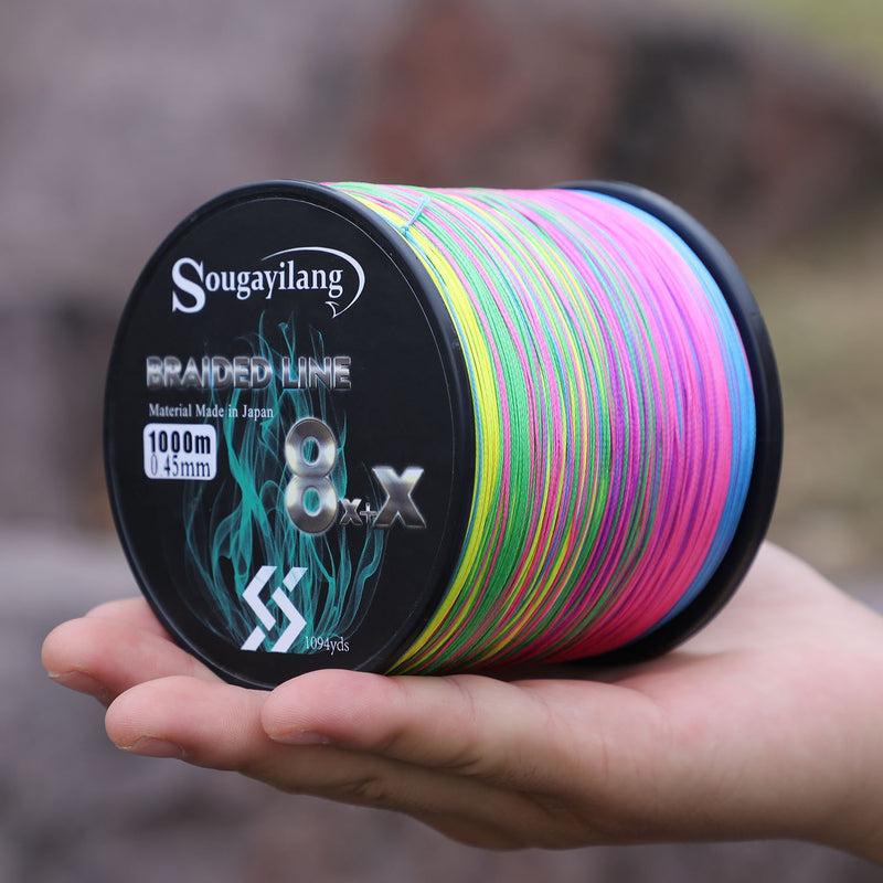 PE Fishing Line Raid Fishing Line 300M 500M 1000M Multifilament Fishing Wire Carp Fishing Line