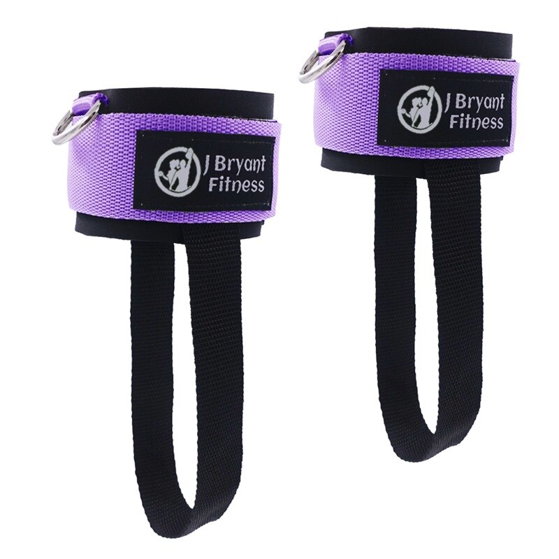 Pair Fitness Exercise Resistance Band Ankle Straps