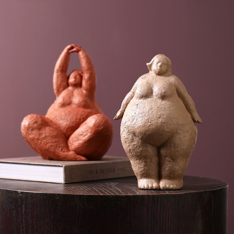 Modern Character Figurines for Interior Decorative