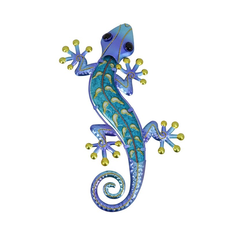 Home Decor Metal Gecko Wall