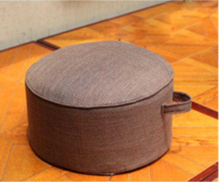 Round High Strength Sponge Seat Cushion Tatami Removable Washable Office Meditation Yoga Round Mat Warm Chair Cushions