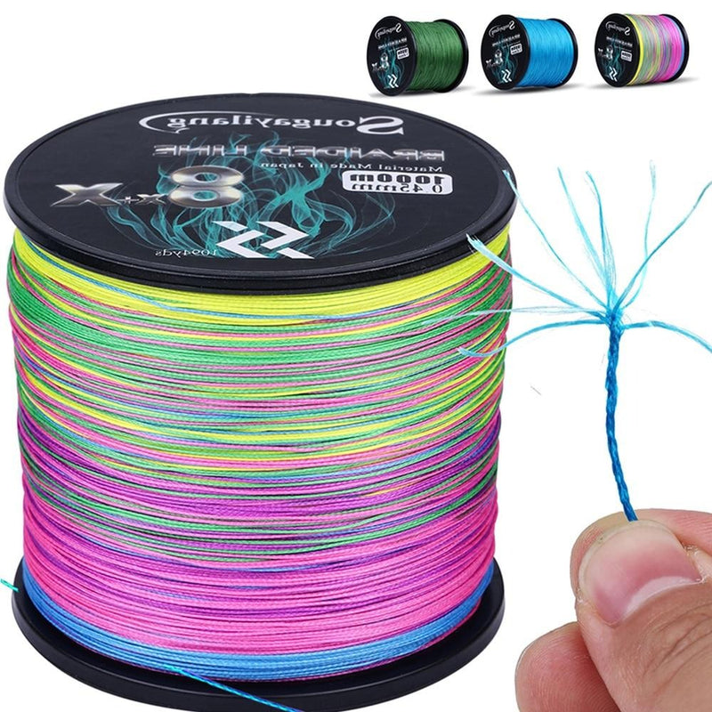 PE Fishing Line Raid Fishing Line 300M 500M 1000M Multifilament Fishing Wire Carp Fishing Line