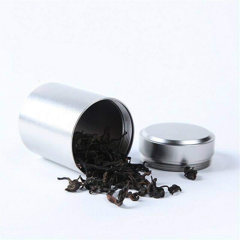 Stash Jar Airtight Smell Proof Aluminum Herb Container Bottle Multipurpose Storage Containers