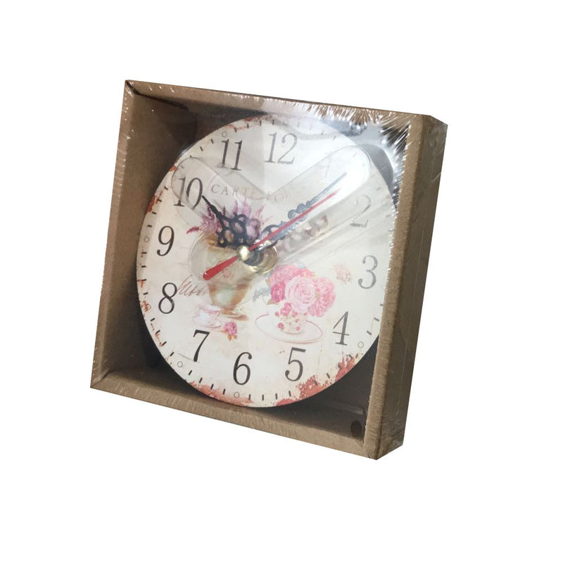 Vintage Style Antique Wood Wall Clock for Home Kitchen Office