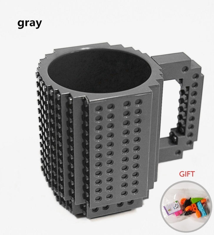 Creative Build-on Brick Mug Cups