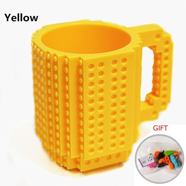 Creative Build-on Brick Mug Cups