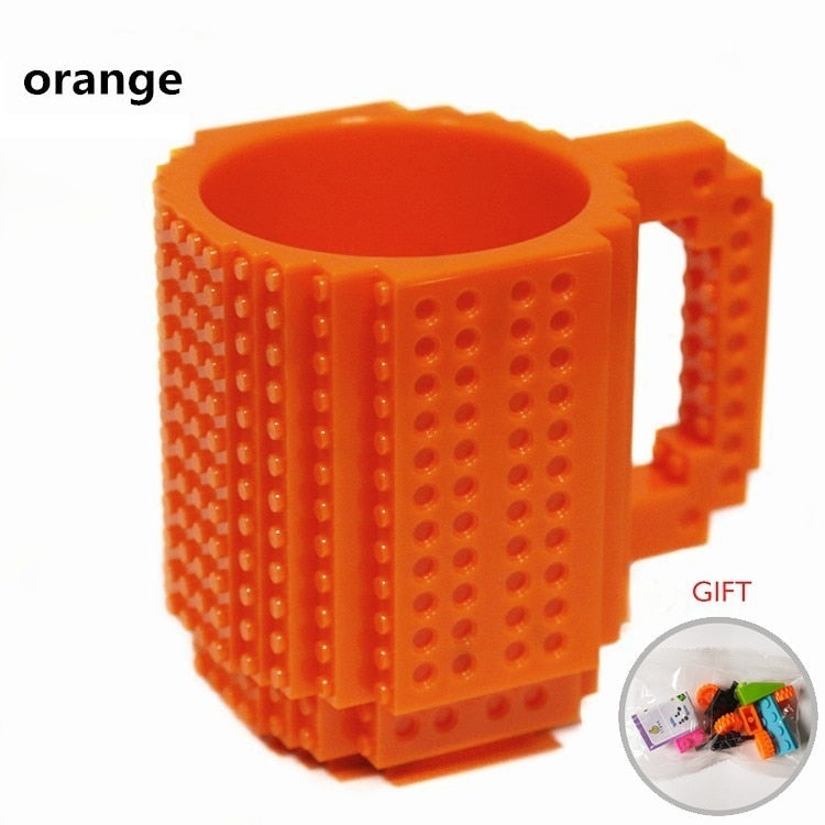 Creative Build-on Brick Mug Cups