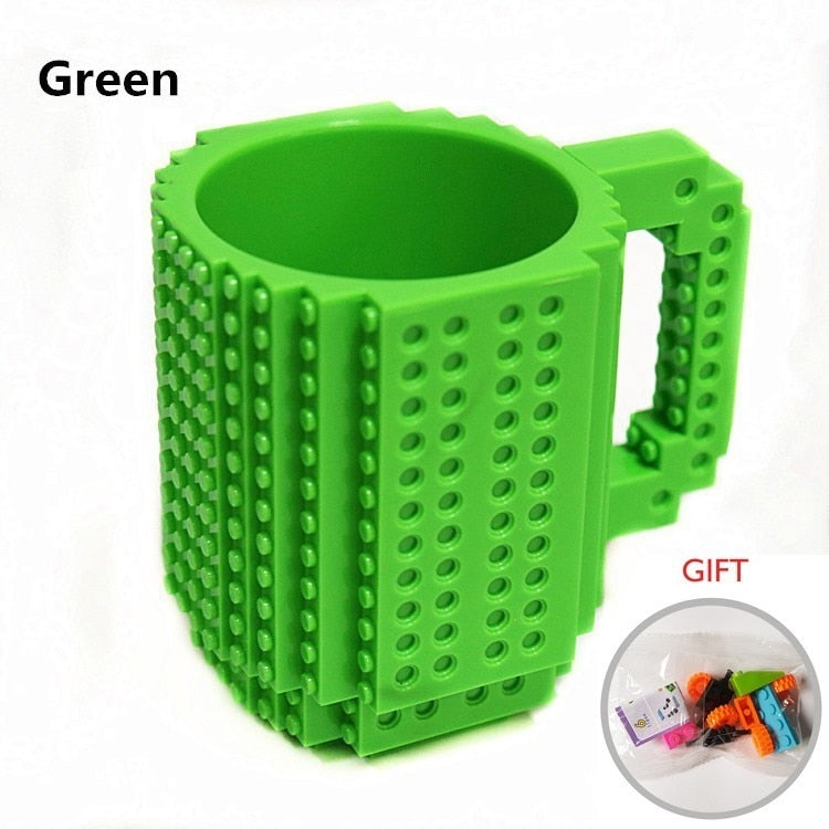 Creative Build-on Brick Mug Cups