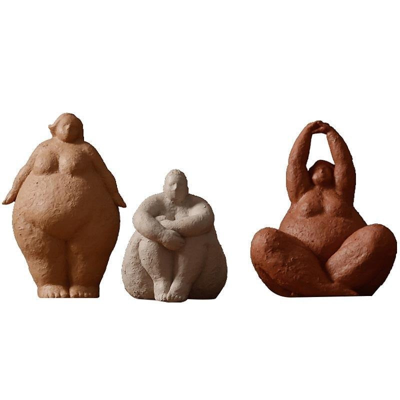 Modern Character Figurines for Interior Decorative