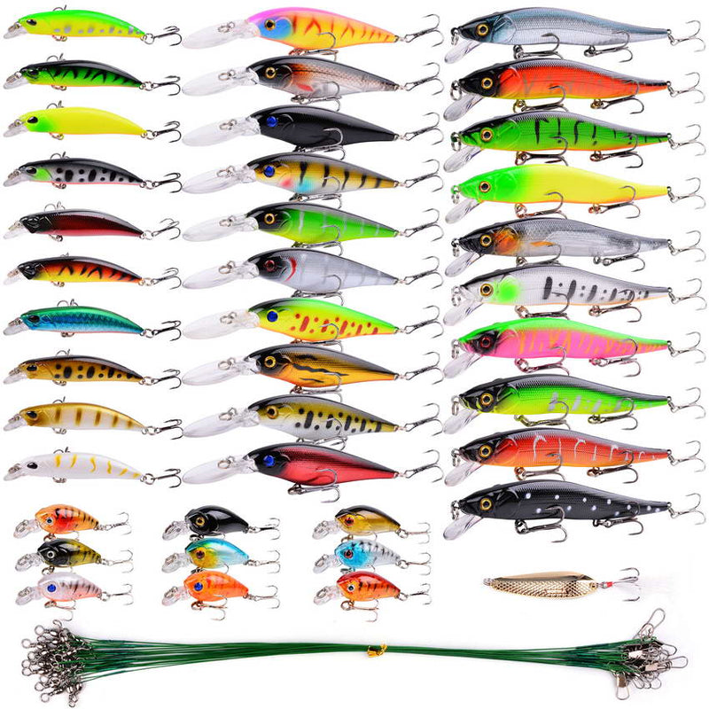 Fishing Lure Set Fishing Hard Bait Mini Minnow Floating Swing Crankbait Crazy Wobblers Artificial Bionic Crank Lures