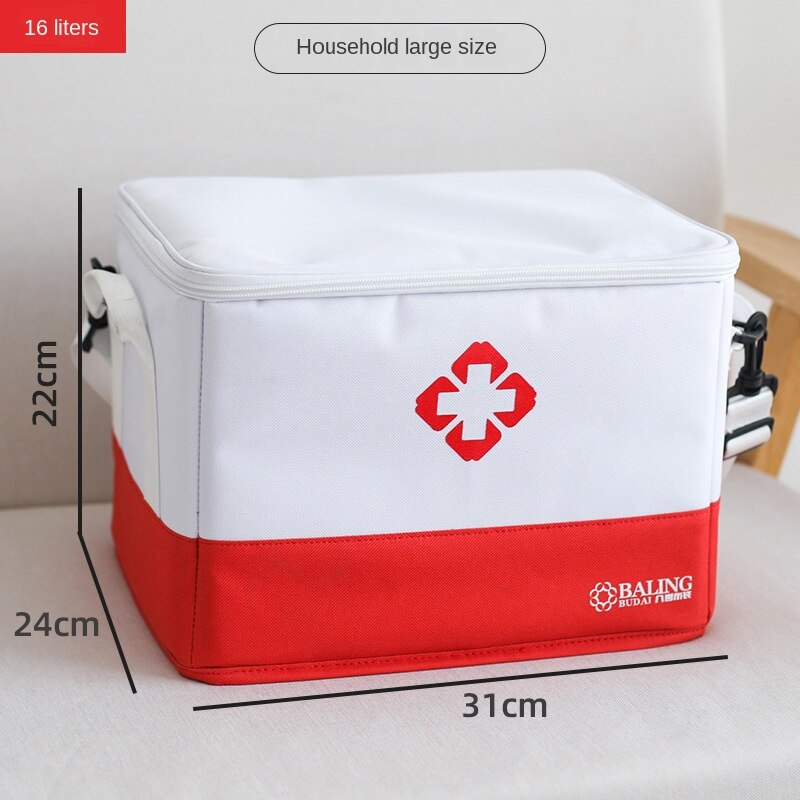 3 Layer Health Medicine Box Chest Handle First Aid Kit Storage Organizer Drawer