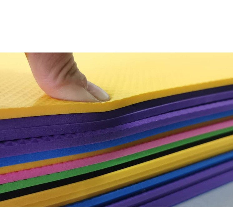 Small 4 Mm Thick And Durable Yoga Mat Anti-skid Sports Fitness Mat