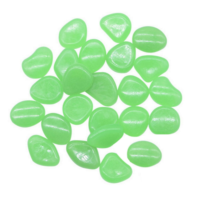 100pcs Luminous Cobblestone Stone