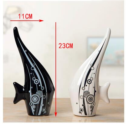 Modern Ceramic Swan Deer Elephant Figurines Crafts