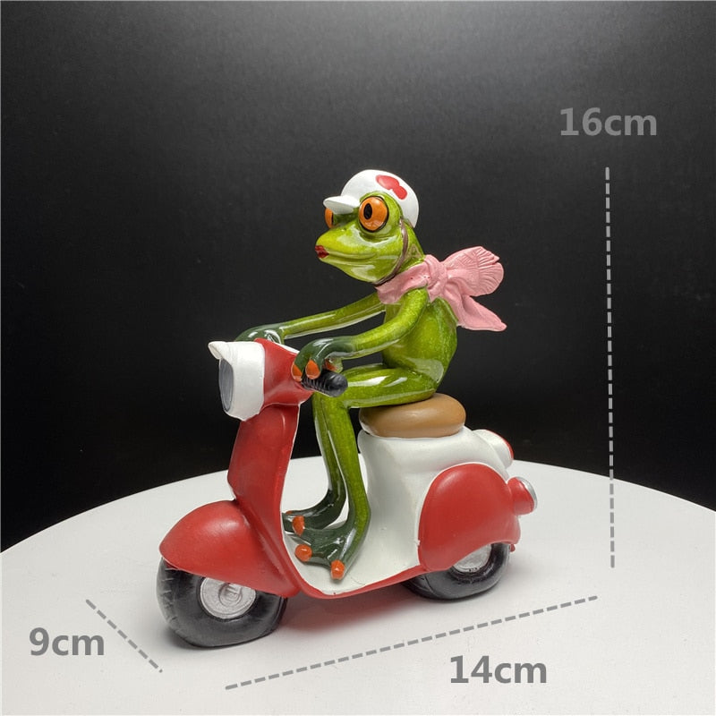 Leggy Frog Figurines Nordic Creative Animal Statues