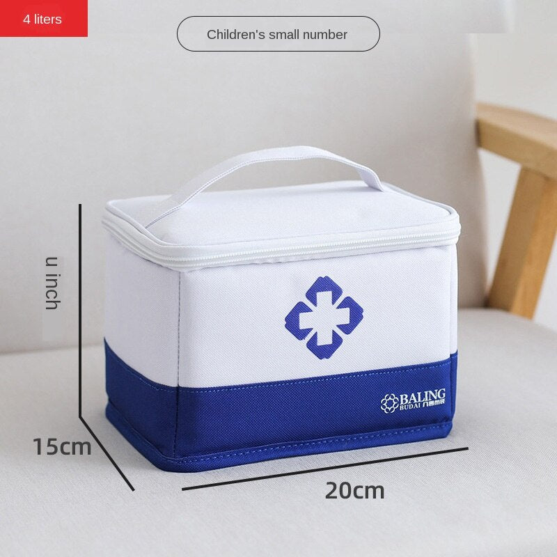 3 Layer Health Medicine Box Chest Handle First Aid Kit Storage Organizer Drawer