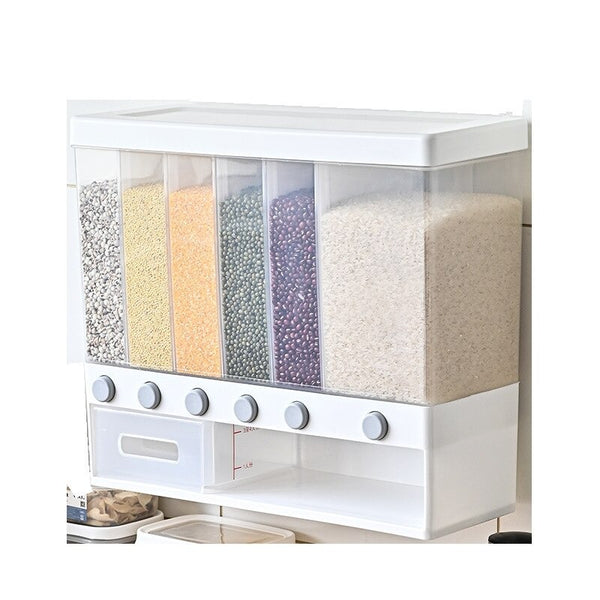 Kitchen Wall-Mounted Grain Storage Box