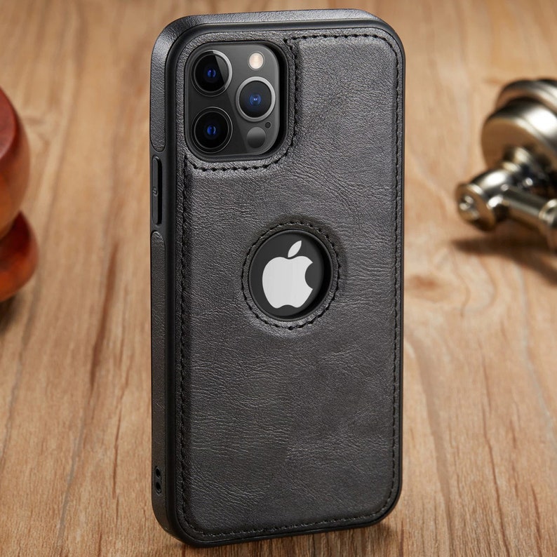 Classic PU Leather Phone Case For iPhone 13 Pro 11 12 Pro Max XR XS Max X 7 Plus 13 Pro Max - Leather Phone Case - iPhone Back Case