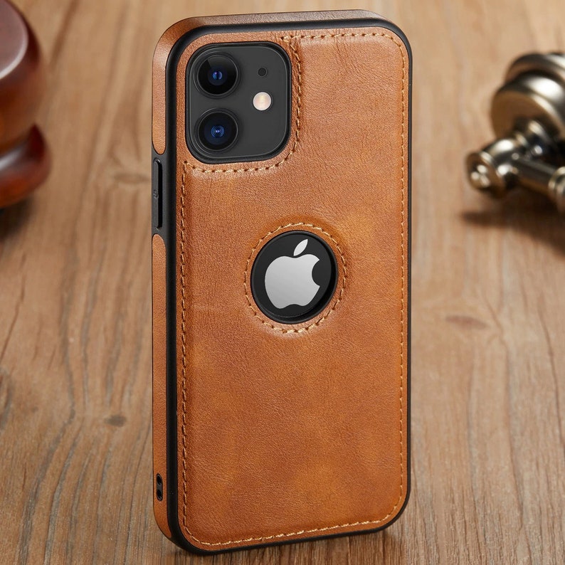 Classic PU Leather Phone Case For iPhone 13 Pro 11 12 Pro Max XR XS Max X 7 Plus 13 Pro Max - Leather Phone Case - iPhone Back Case