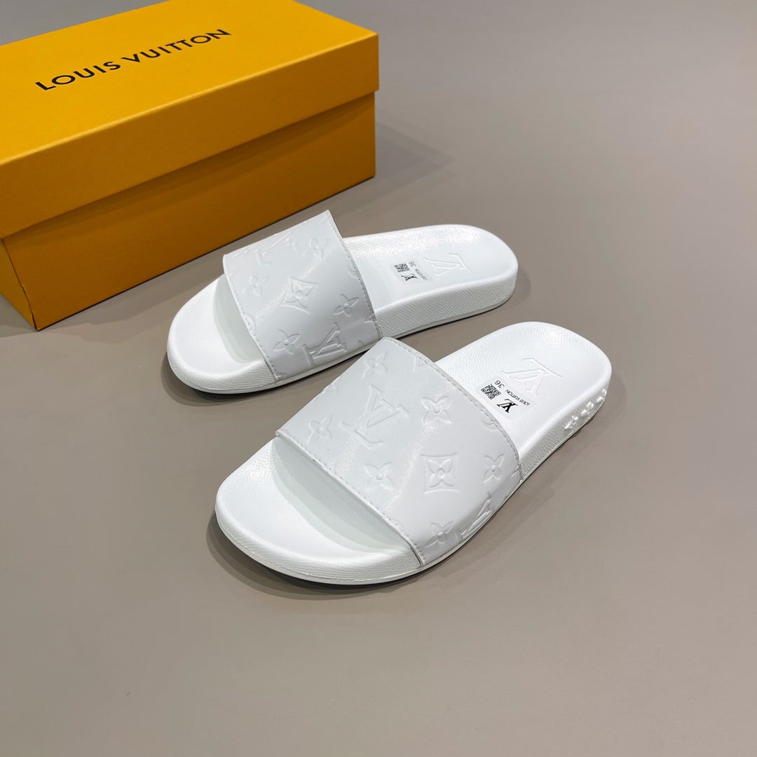 LV Louis Vuitton 2021 NEW ARRIVALS Men's And Women's WATERFRONT Sandals Shoes