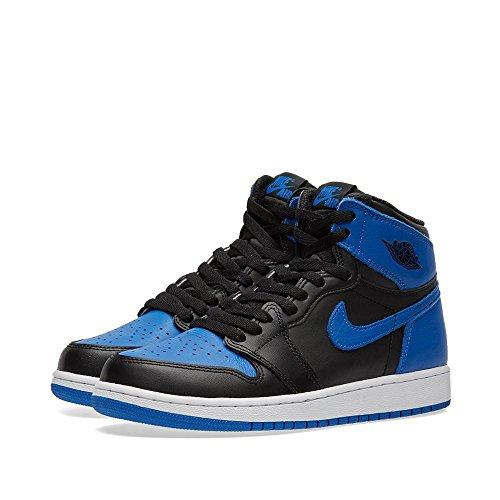 Jordan Air 1 Retro High OG BG, BLACK/ROYAL-WHITE