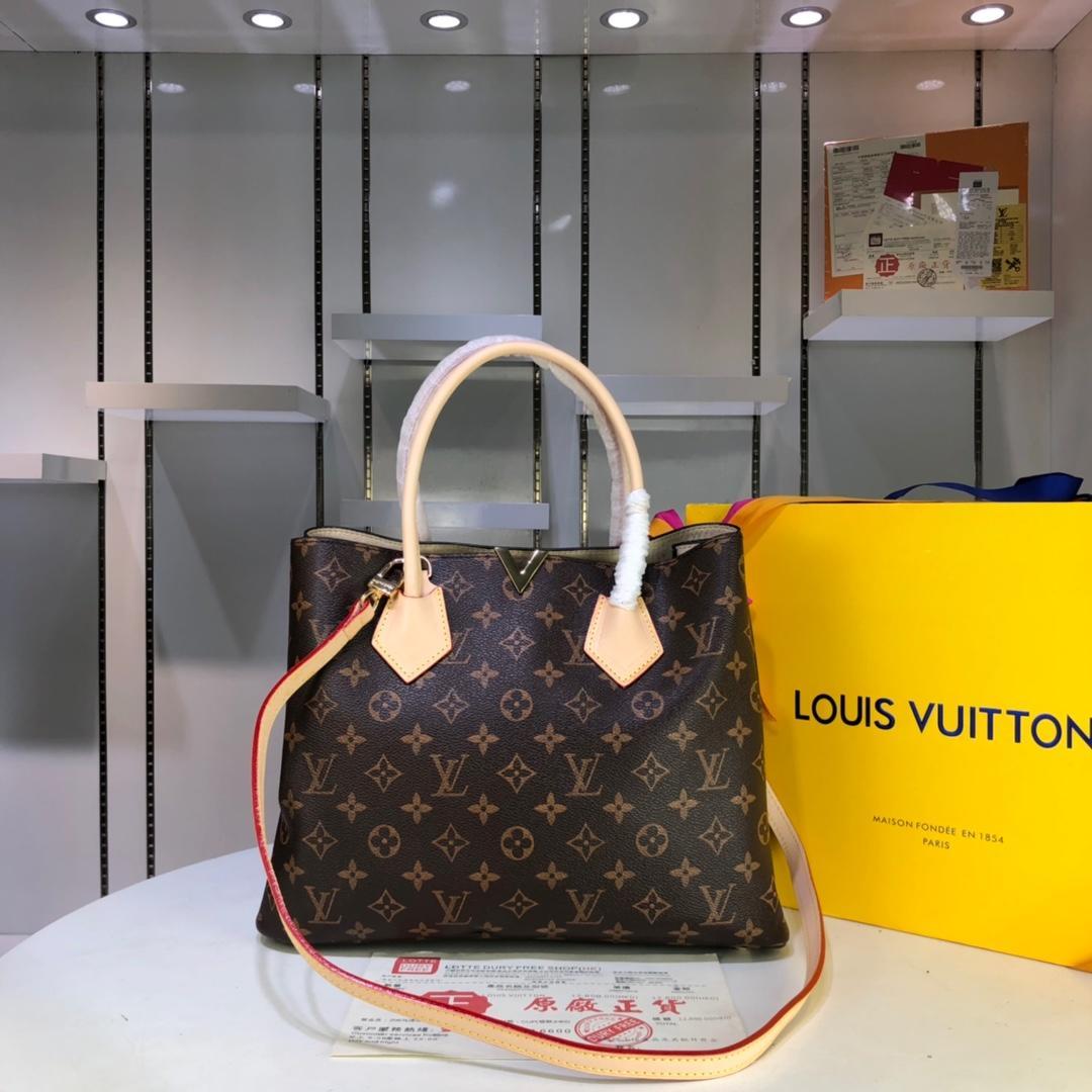 LV Louis Vuitton MONOGRAM CANVAS Kensington HANDBAG SHOULDER BAG