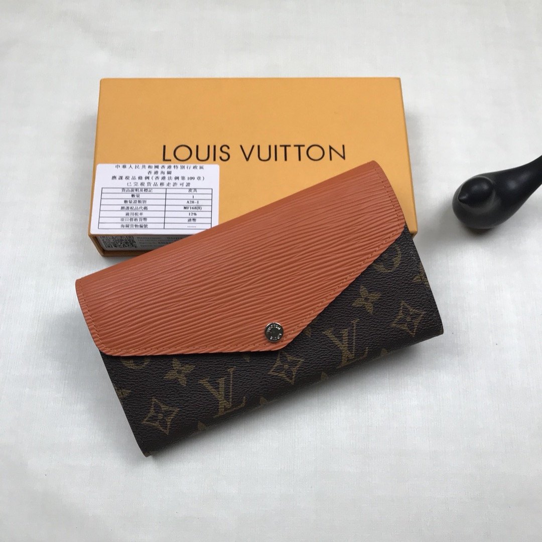 LV Louis Vuitton MONOGRAM CANVAS Marie-Lou WALLET