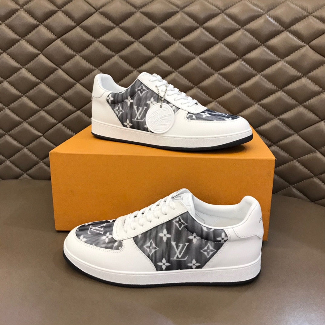 LV Louis Vuitton Men's 2021 NEW ARRIVALS Rivoli Low Top Snea