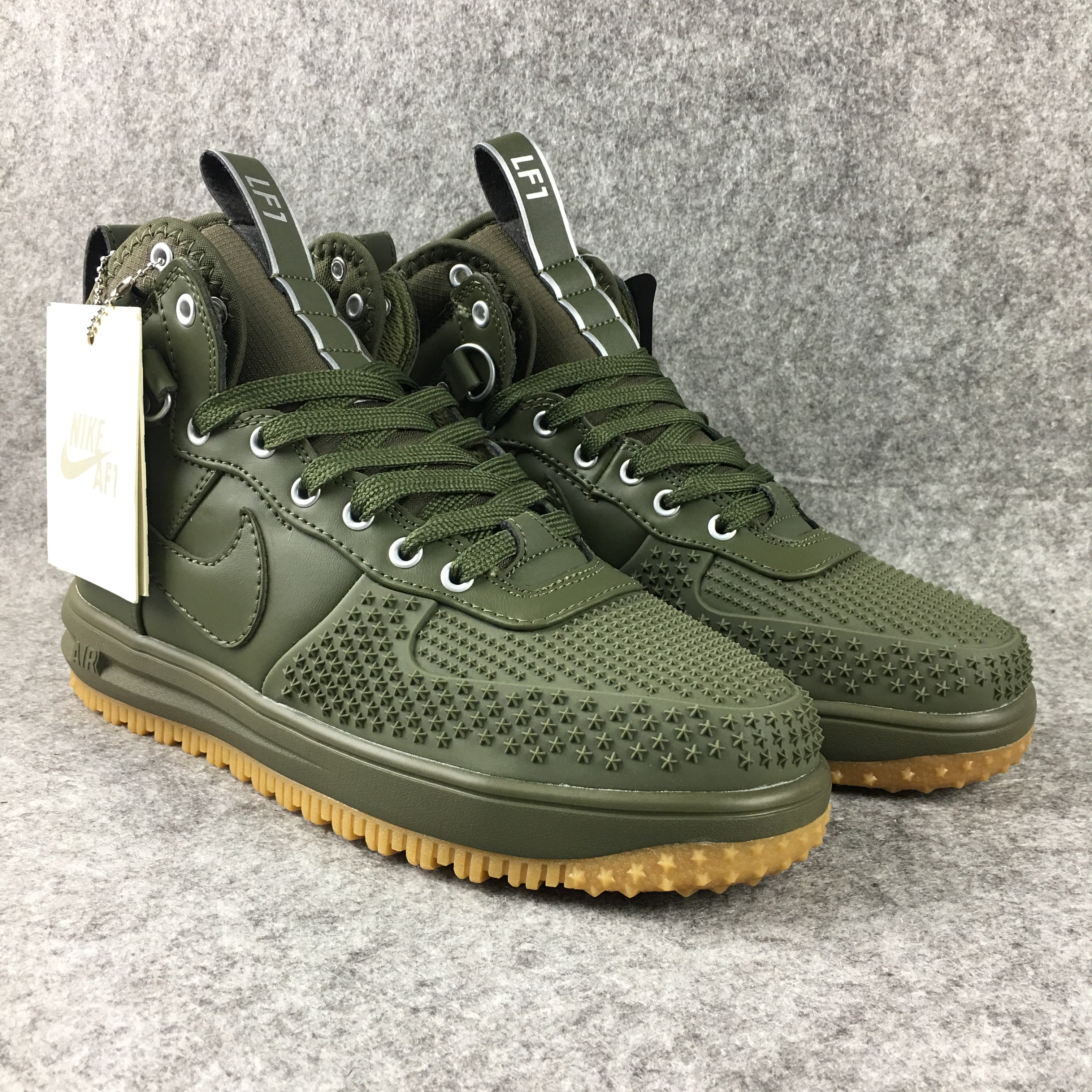 Nike 2022 NEW ARRIVALS Lunar Force 1 LF1 Duckoot High Sneakers Shoes