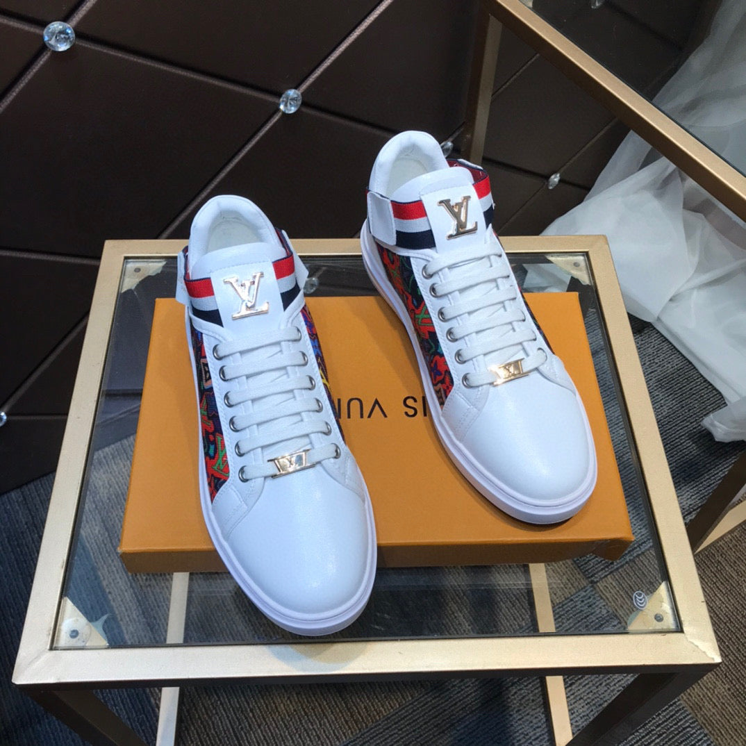 LV Louis Vuitton Men's 2021 NEW ARRIVALS BEVERLY HILLS Low Top Sneakers Shoes