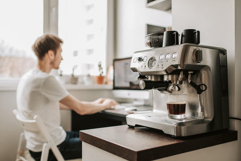 Coffee Machine in a Man Cave