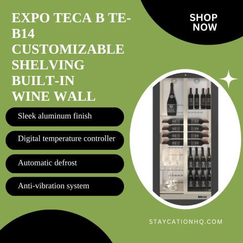 Expo Teca B Te-B14 Customizable Shelving Built-In Wine Wall