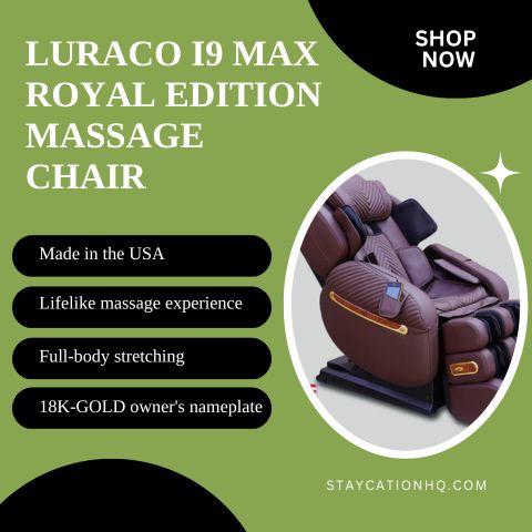 Luraco I9 Max Royal Edition Massage Chair